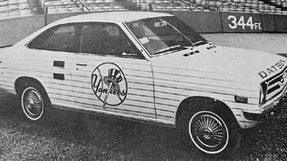 Really Short Commute: Yankees Datsun Bullpen Car!